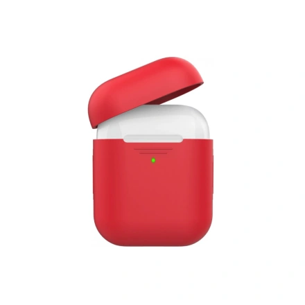 Чехол AHASTYLE дуо для Apple AirPods - Red (AHA-02020-RED)